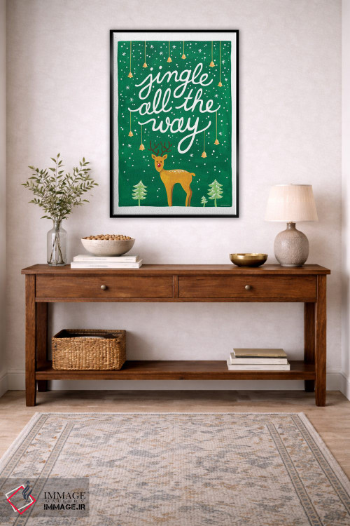 تابلو دکوراتیو زنگوله ها II اثر نور طحمه - D4B