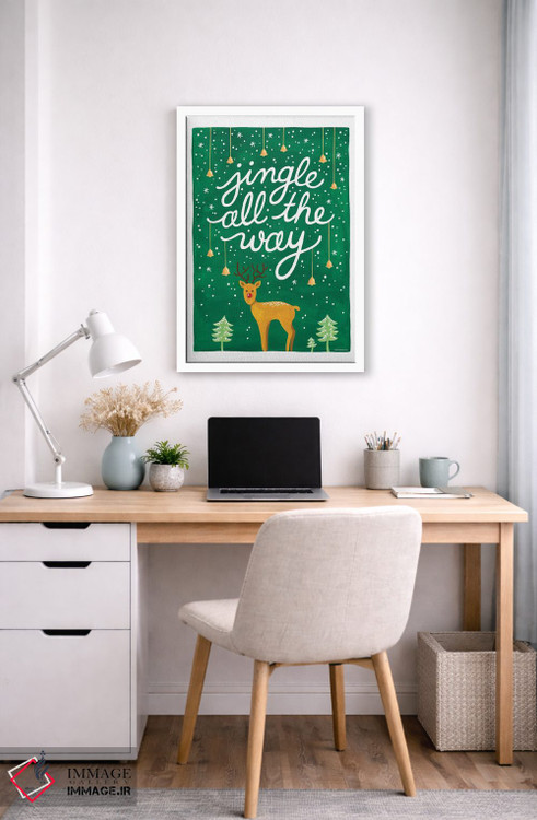 تابلو دکوراتیو زنگوله ها II اثر نور طحمه - D6W