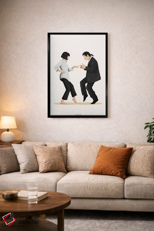 تابلو دکوراتیو داستان عامه پسند اثر نور طحمه - D3B