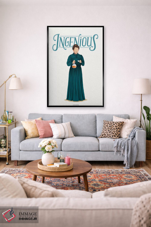 تابلو دکوراتیو ماری اثر نور طحمه - D2B