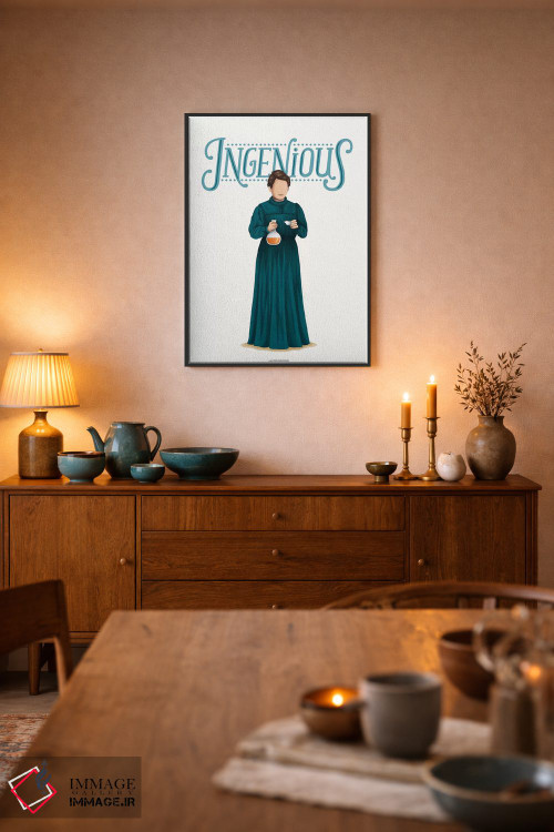 تابلو دکوراتیو ماری اثر نور طحمه - D6B