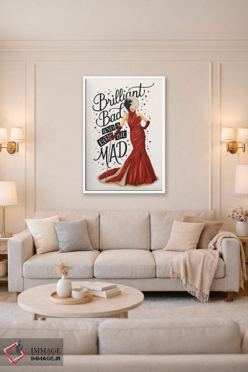 تابلو دکوراتیو کرولا اثر نور طحمه - D2W