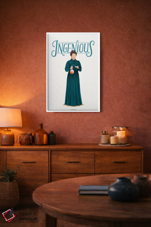 تابلو دکوراتیو ماری اثر نور طحمه - D4W