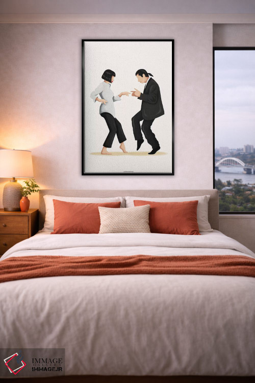 تابلو دکوراتیو داستان عامه پسند اثر نور طحمه - D4B