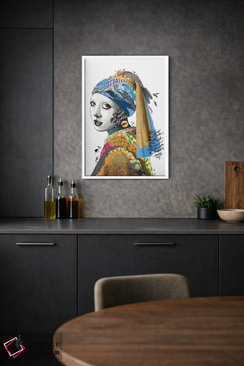 تابلو دکوراتیو همه اینجا دیوانه اند اثر نور طحمه - D1W