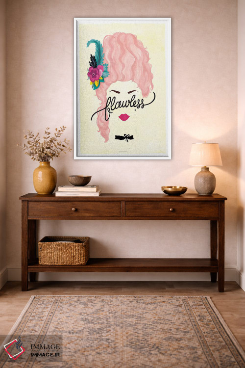 تابلو دکوراتیو ماری آنتوانت اثر نور طحمه - D1W