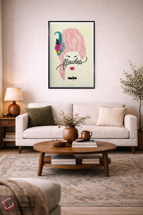 تابلو دکوراتیو ماری آنتوانت اثر نور طحمه - D5B