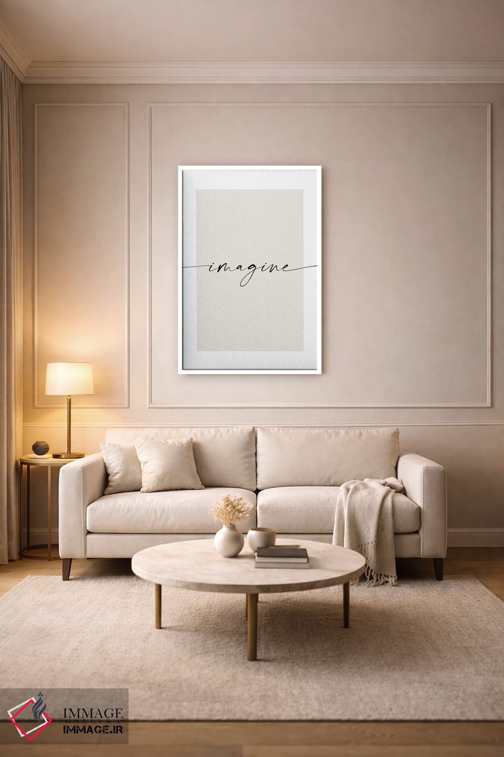تابلو مینیمال تصور کن اثر نووو پرینتس - D4W
