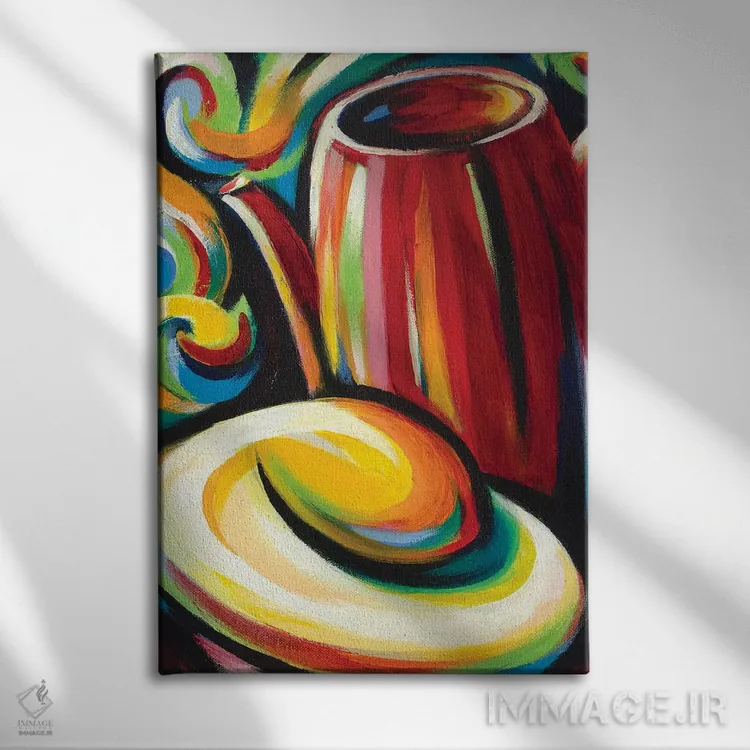 تابلو دکوراتیو طبیعت بی جان ۲ اثر نوویک - نمای روبهرو روی دیوار
