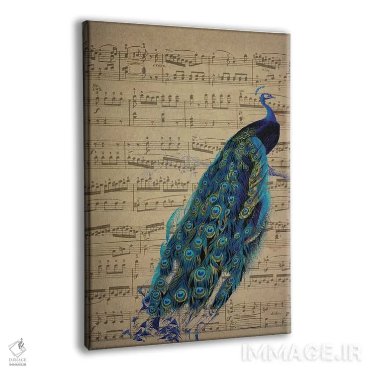 تابلو دکوراتیو پیس I اثر ناتاشا وسکوت - نمای پرسپکتیو محصول