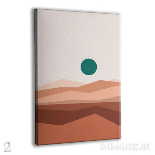 تابلو مینیمال دره IA اثر استودیوی هنر قدیم - نمای پرسپکتیو محصول