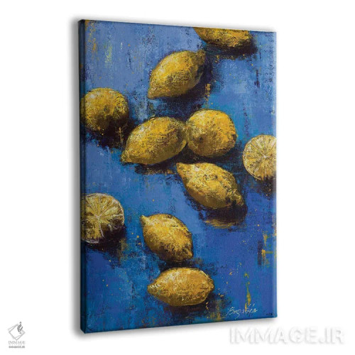 تابلو دکوراتیو لیموها II اثر اولنا بوگاتسکا - نمای پرسپکتیو محصول