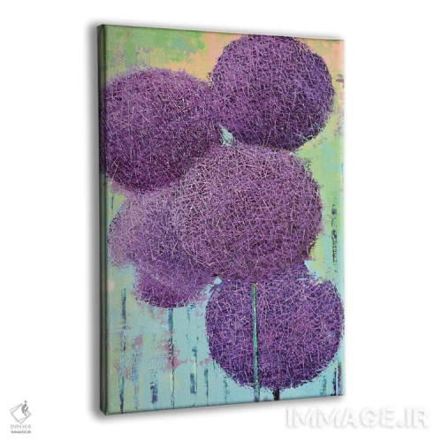 تابلو انتزاعی آلیوم VI اثر اولنا بوگاتسکا - نمای پرسپکتیو محصول