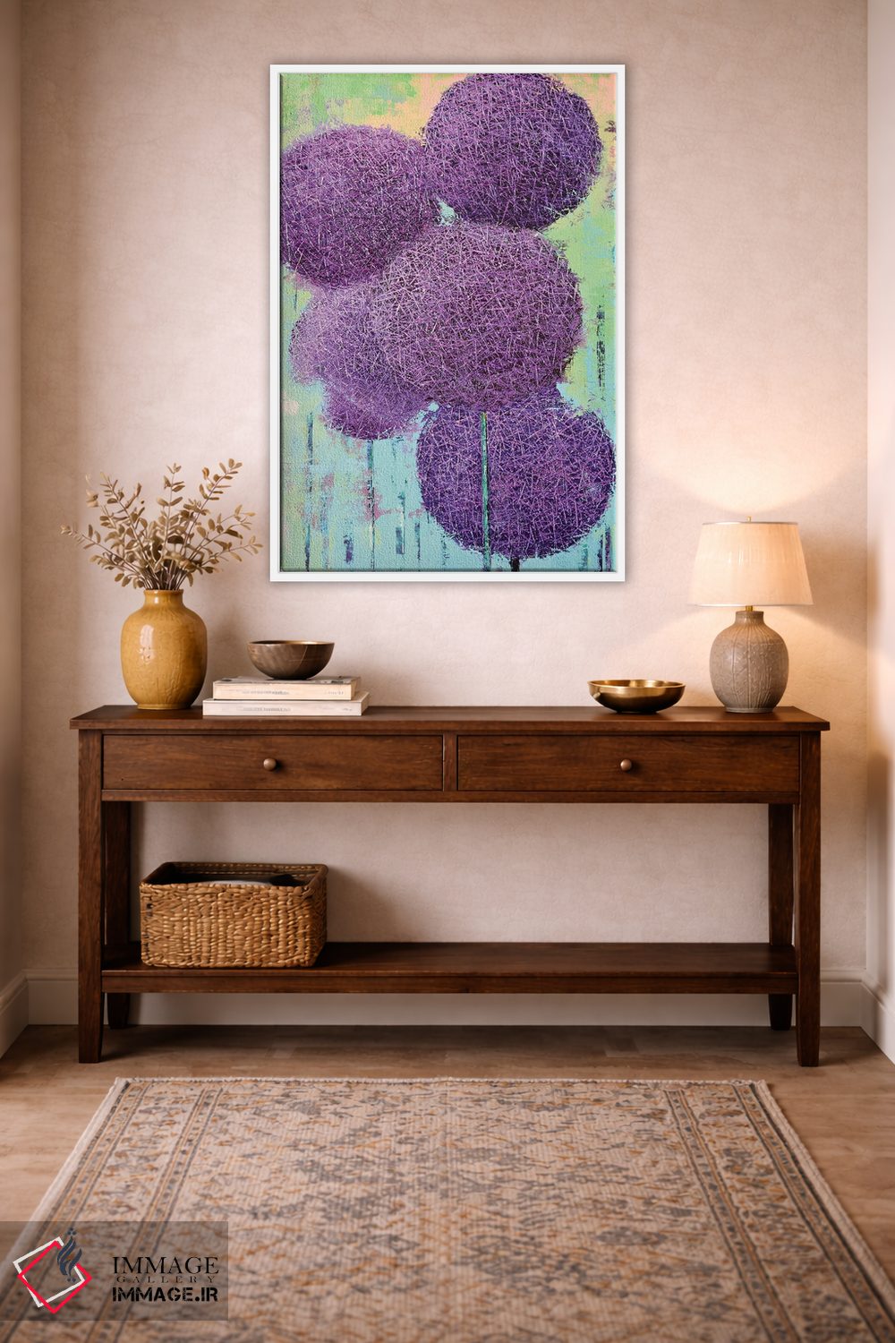 تابلو انتزاعی آلیوم VI اثر اولنا بوگاتسکا - D3W