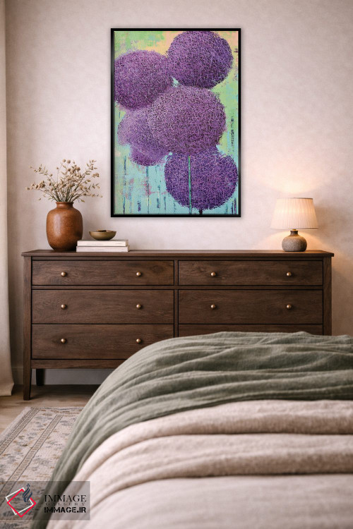 تابلو انتزاعی آلیوم VI اثر اولنا بوگاتسکا - D4B