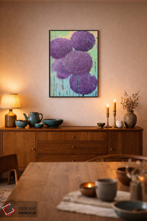 تابلو انتزاعی آلیوم VI اثر اولنا بوگاتسکا - D6B