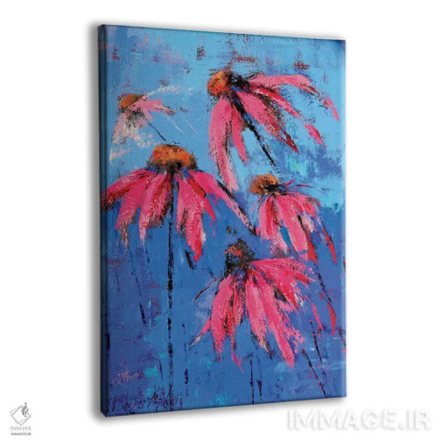 تابلو انتزاعی اکیناسه اثر اولنا بوگاتسکا - نمای پرسپکتیو محصول