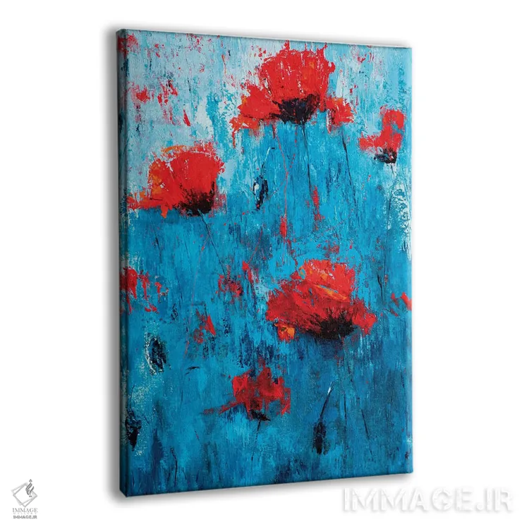 تابلو انتزاعی خاکشیر I اثر اولنا بوگاتسکا - نمای پرسپکتیو محصول