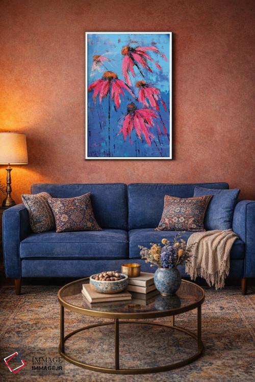 تابلو انتزاعی اکیناسه اثر اولنا بوگاتسکا - D3W