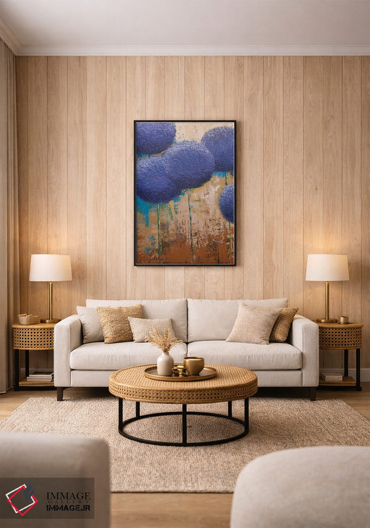 تابلو انتزاعی سیرچه I اثر اولنا بوگاتسکا - D2B
