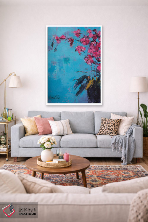 تابلو دکوراتیو ارکیده I اثر اولنا بوگاتسکا - D1W