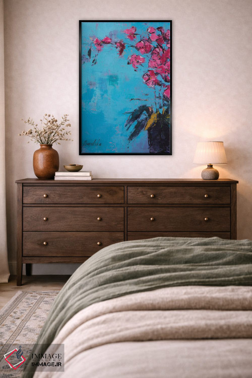 تابلو دکوراتیو ارکیده I اثر اولنا بوگاتسکا - D4B