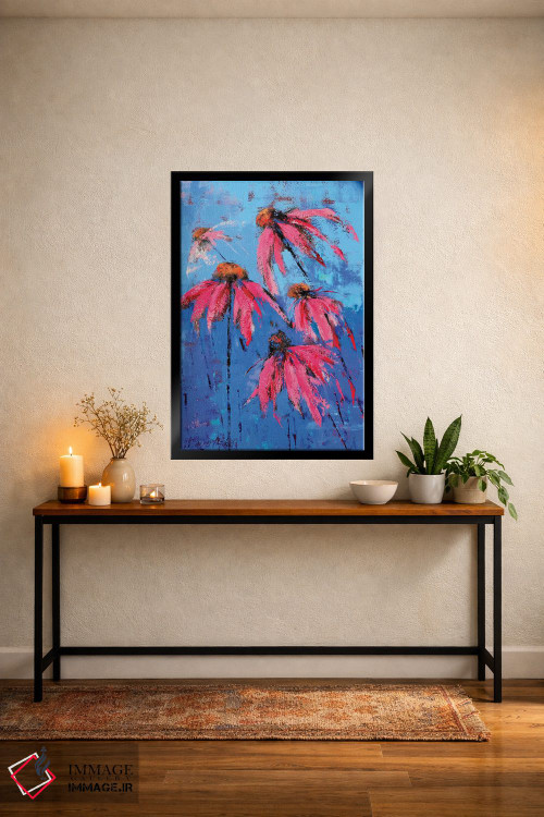 تابلو انتزاعی اکیناسه اثر اولنا بوگاتسکا - D4B