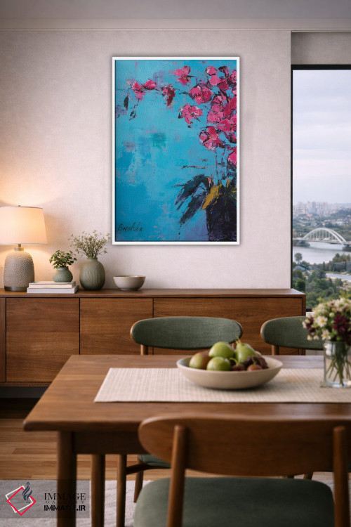 تابلو دکوراتیو ارکیده I اثر اولنا بوگاتسکا - D5W