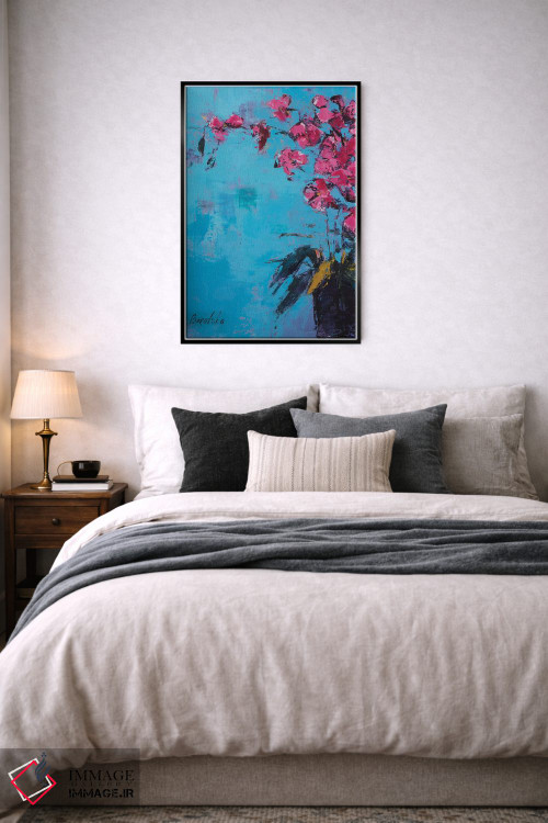 تابلو دکوراتیو ارکیده I اثر اولنا بوگاتسکا - D6B