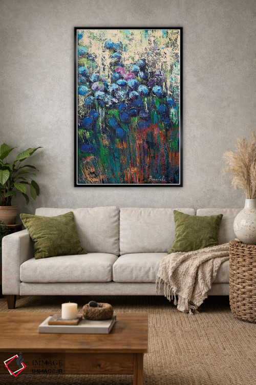 تابلو انتزاعی آرامش اثر اولنا بوگاتسکا - D1B