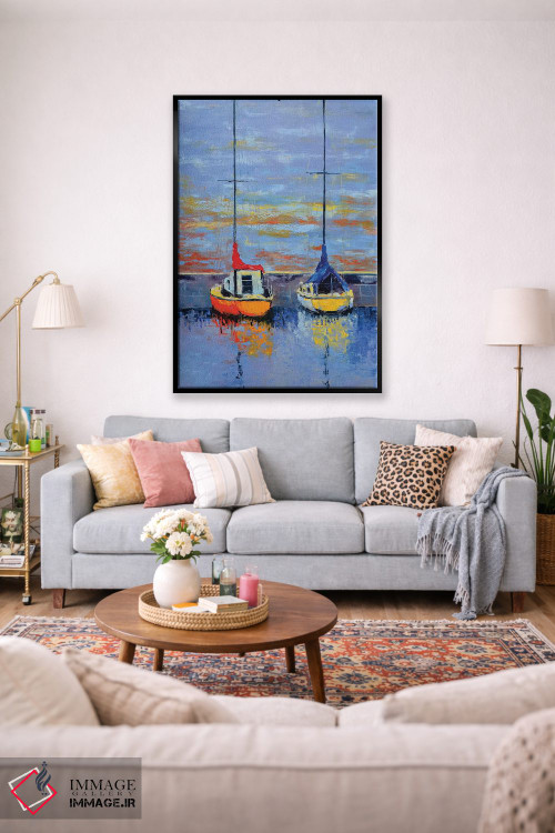 تابلو دکوراتیو در انتظار باد اثر اولنا بوگاتسکا - D1B