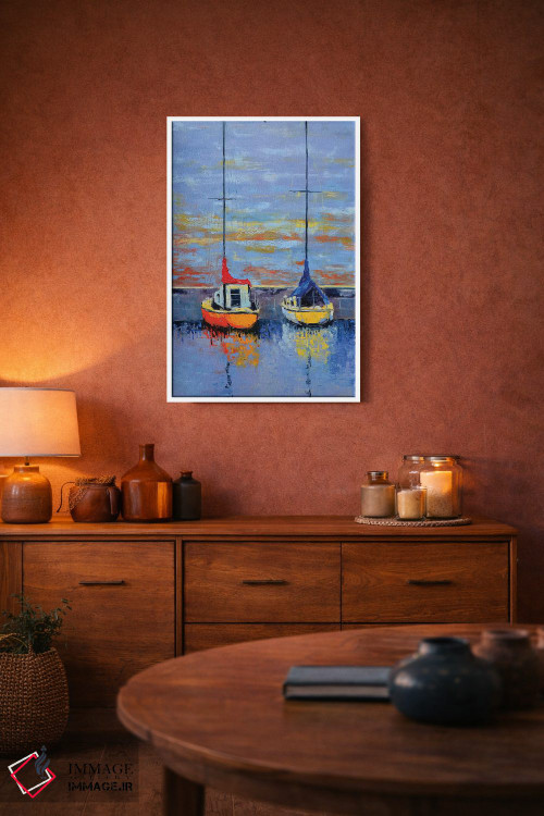 تابلو دکوراتیو در انتظار باد اثر اولنا بوگاتسکا - D3W