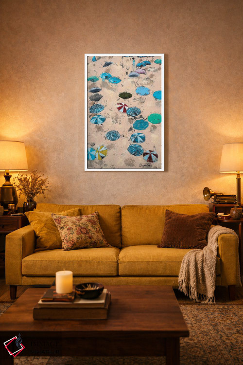 تابلو دکوراتیو چترها اثر اولنا بوگاتسکا - D2W