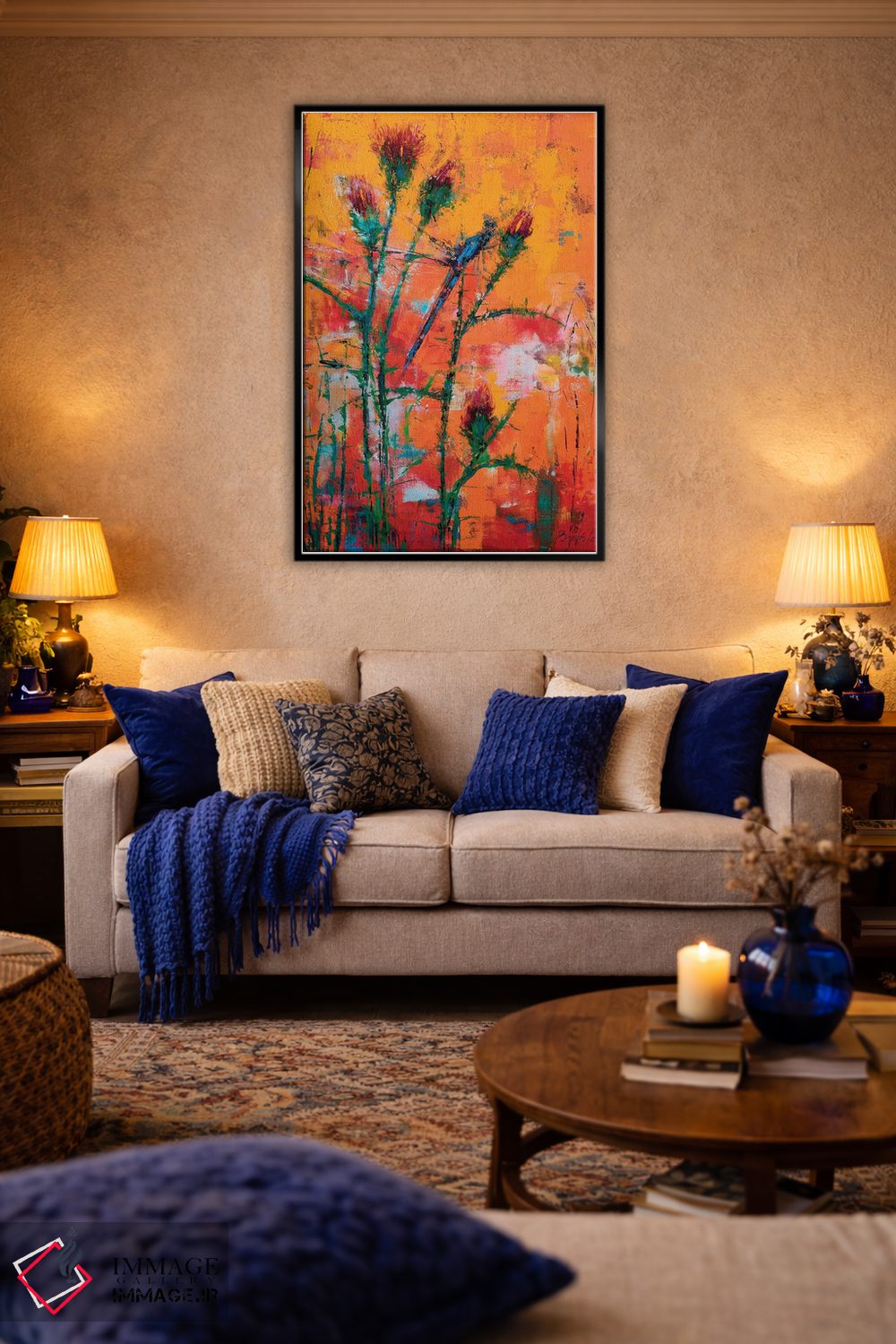 تابلو دکوراتیو خار اثر اولنا بوگاتسکا - D5B