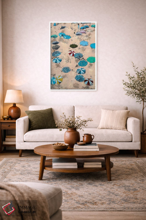 تابلو دکوراتیو چترها اثر اولنا بوگاتسکا - D3W