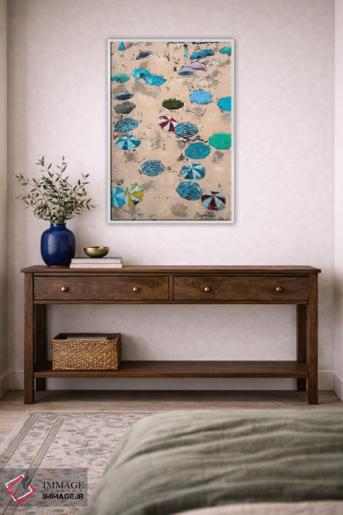 تابلو دکوراتیو چترها اثر اولنا بوگاتسکا - D4W