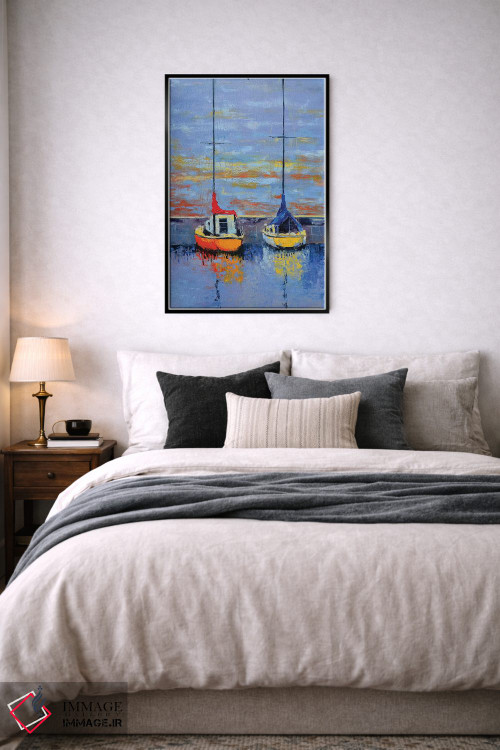 تابلو دکوراتیو در انتظار باد اثر اولنا بوگاتسکا - D6B