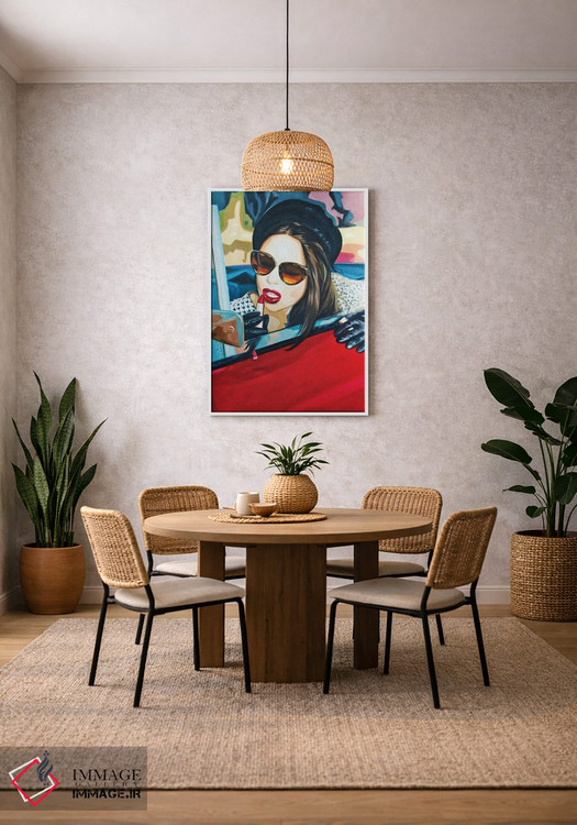 تابلو دکوراتیو سفر اثر اولیویا آرت - D3W