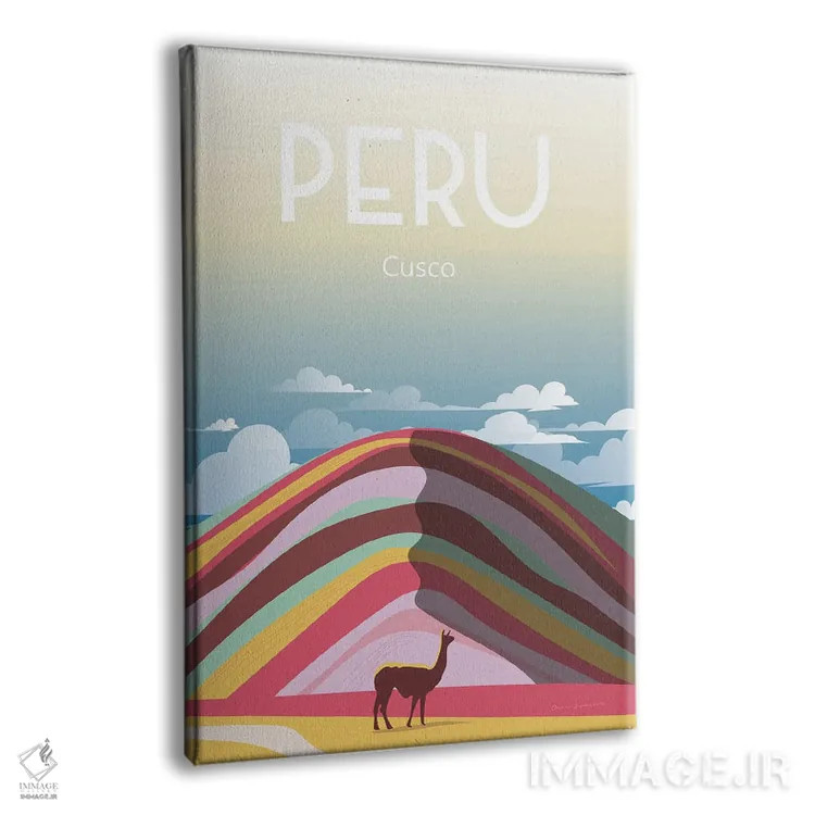 تابلو دکوراتیو پرو اثر عمر اسکالانته - نمای پرسپکتیو محصول