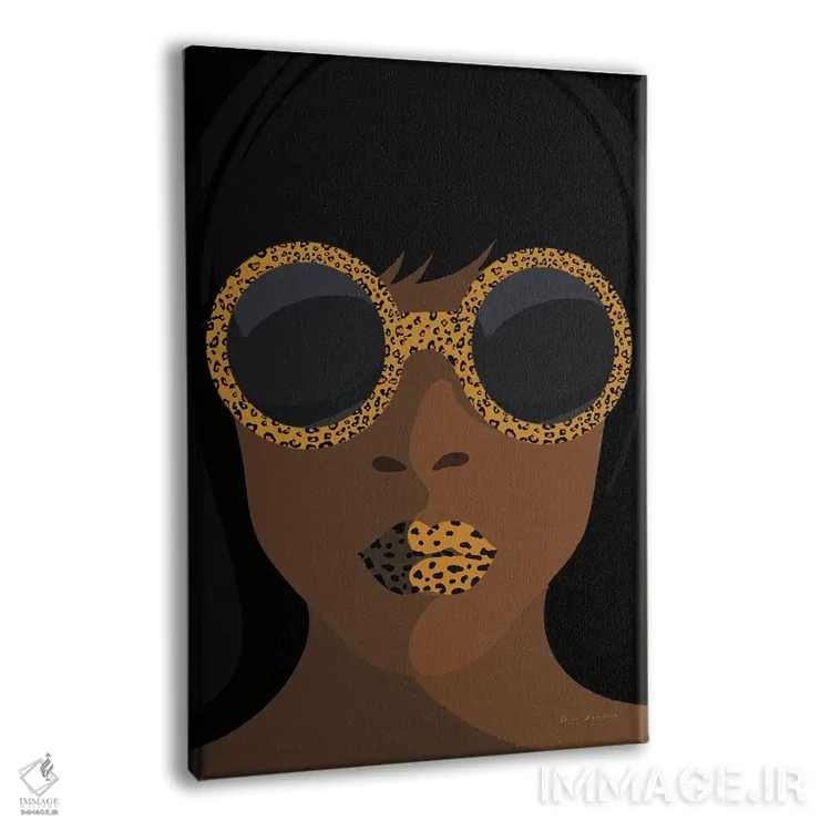 تابلو مدرن تزئینات مد I اثر عمر اسکالانته - نمای پرسپکتیو محصول