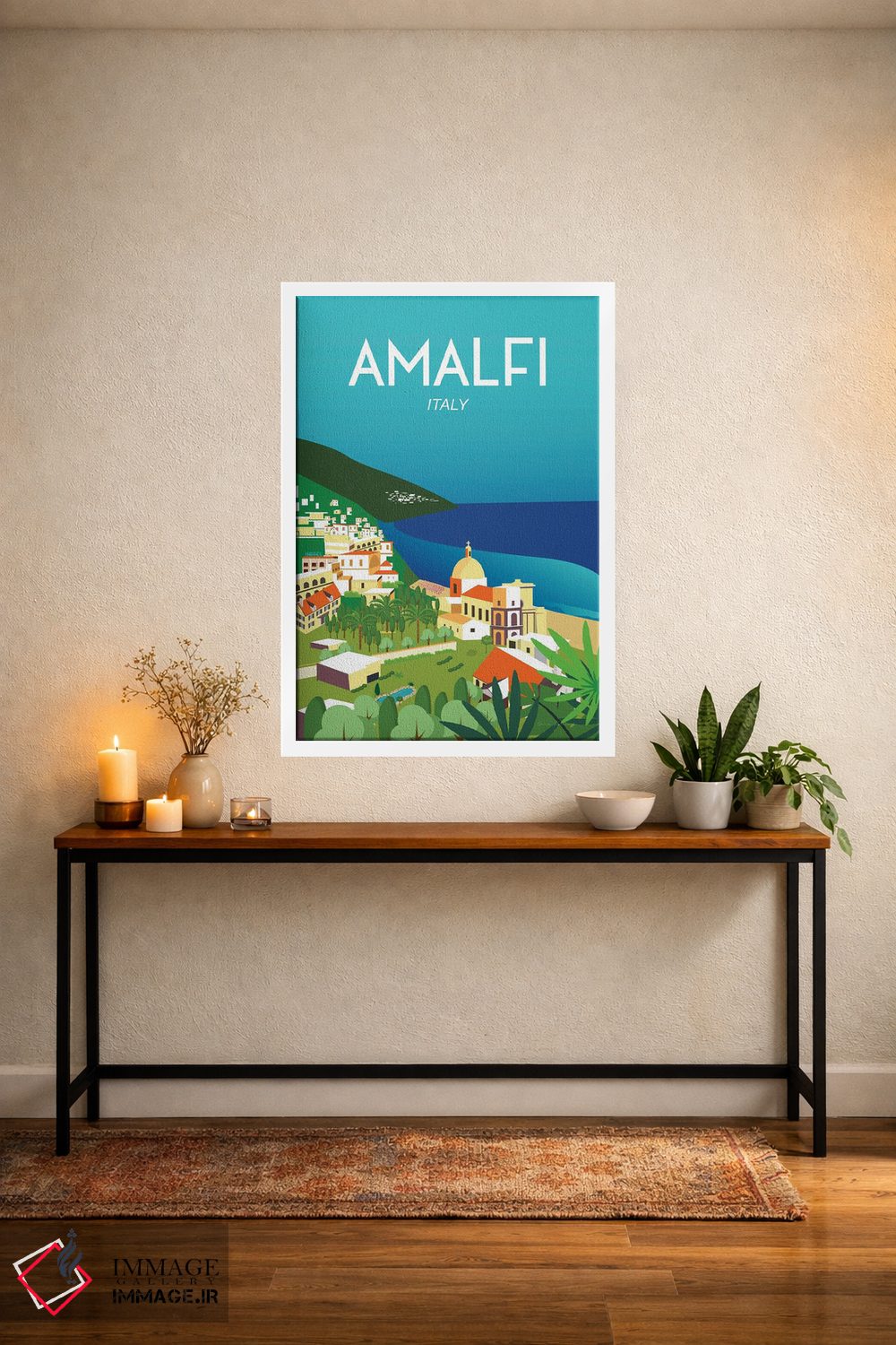 تابلو دکوراتیو آمالفی اثر عمر اسکالانته - D2W