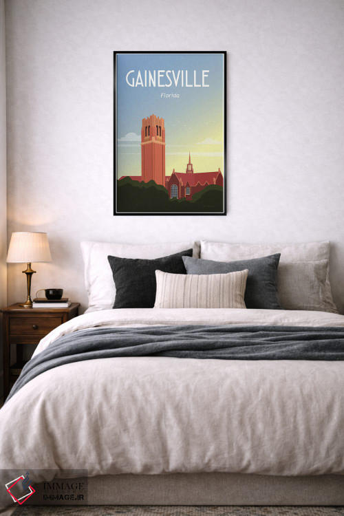 تابلو دکوراتیو گینزویل اثر عمر اسکالانته - D6B