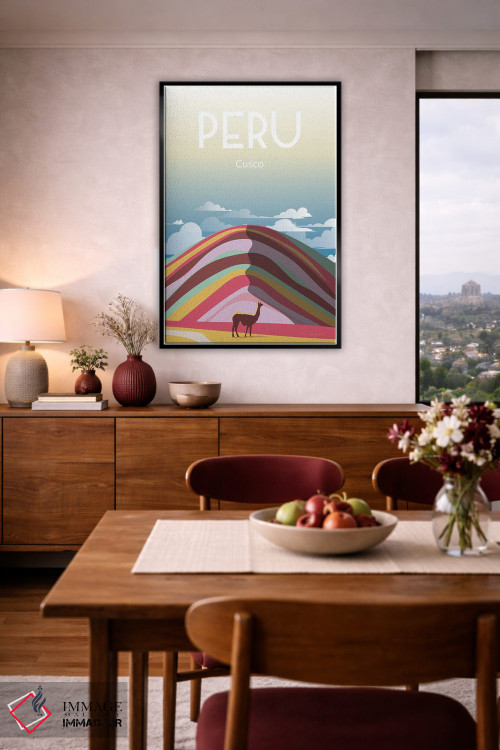 تابلو دکوراتیو پرو اثر عمر اسکالانته - D6B