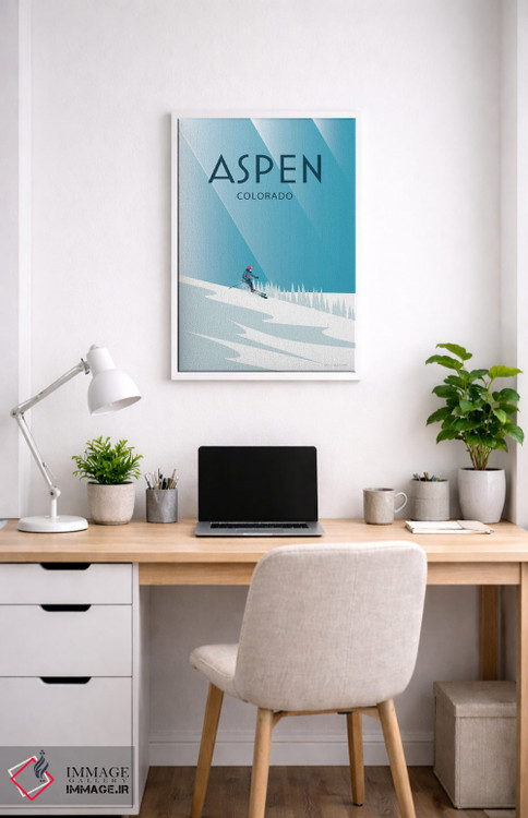 تابلو دکوراتیو آسپن اثر عمر اسکالانته - D4W