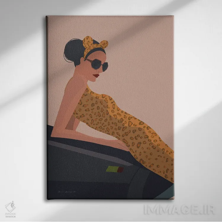 تابلو دکوراتیو طبیعت شگفت انگیز I اثر عمر اسکالانته - نمای روبهرو روی دیوار