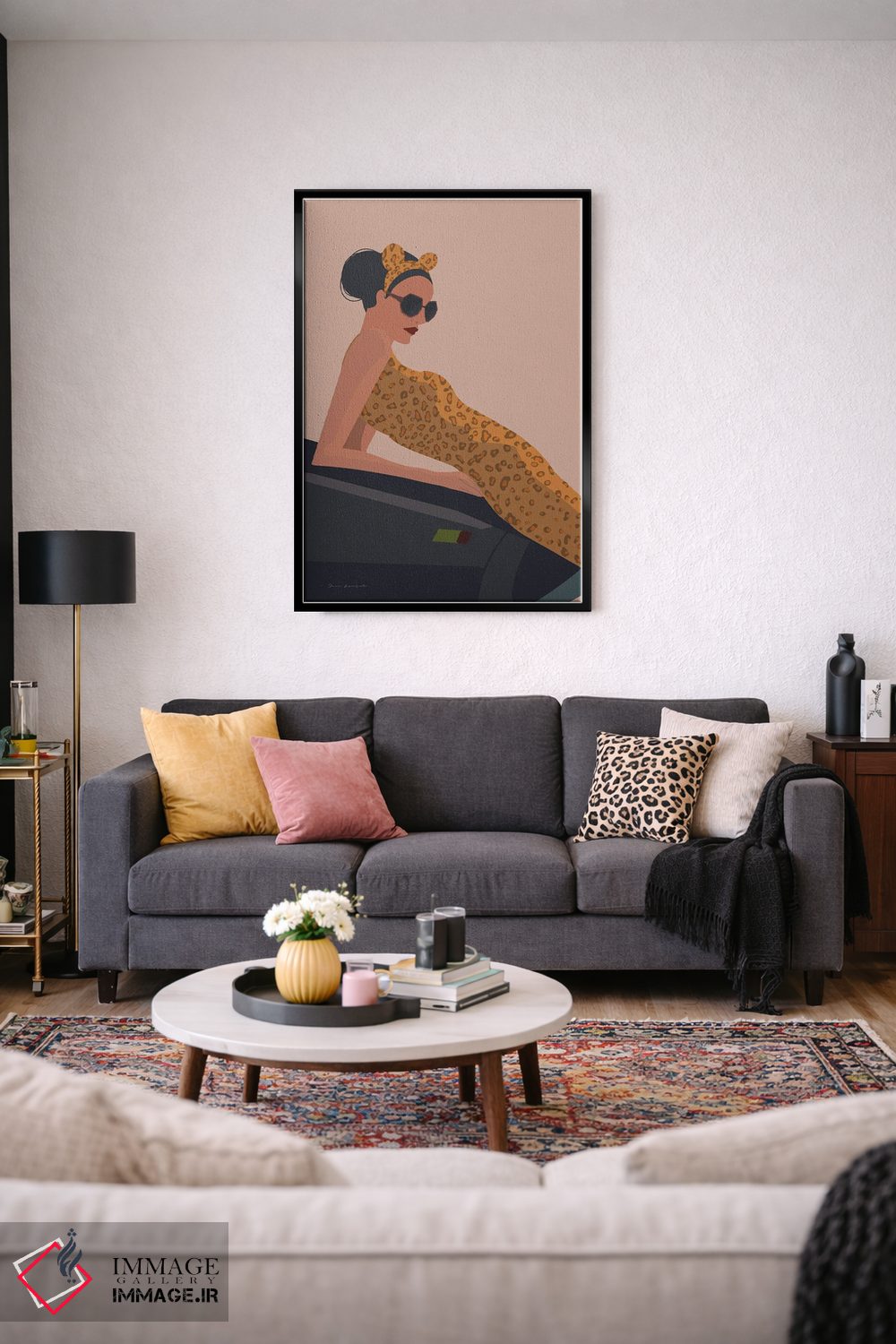 تابلو دکوراتیو طبیعت شگفت انگیز I اثر عمر اسکالانته - D4B