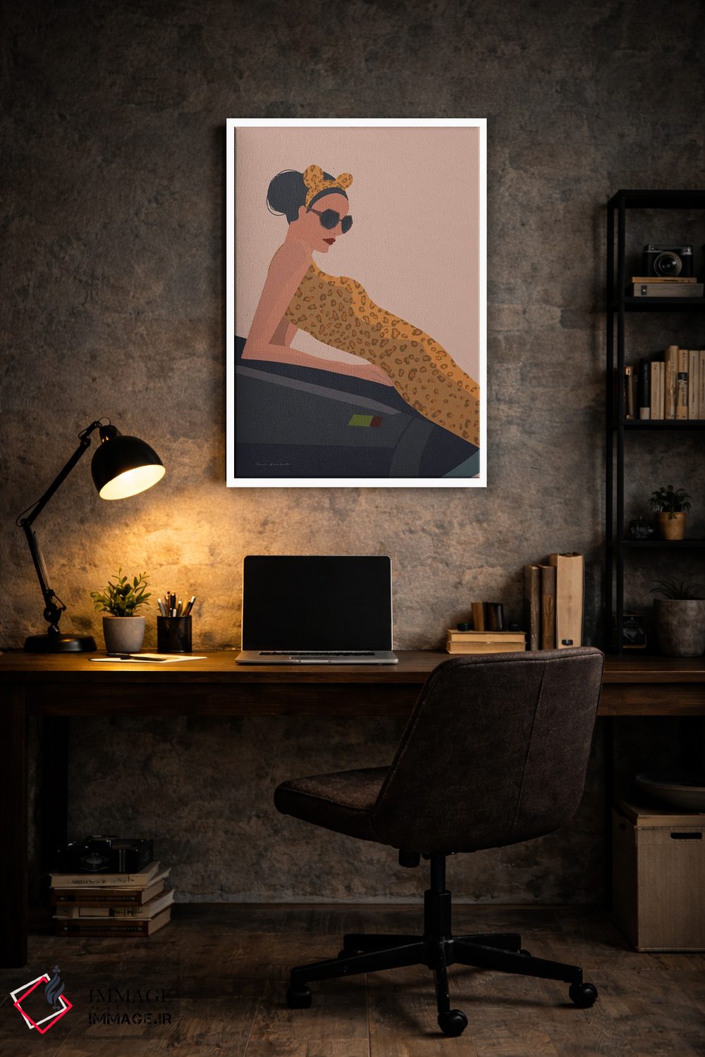 تابلو دکوراتیو طبیعت شگفت انگیز I اثر عمر اسکالانته - D6W