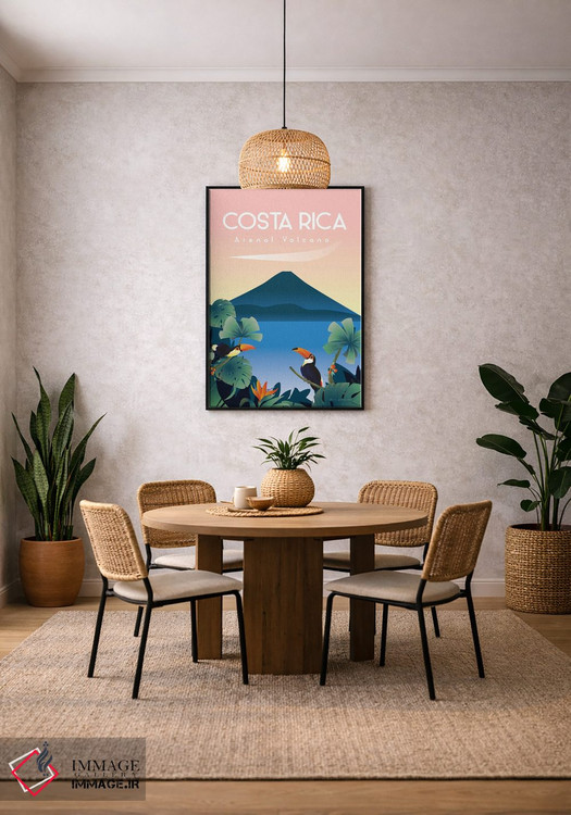 تابلو دکوراتیو کاستاریکا اثر عمر اسکالانته - D4B