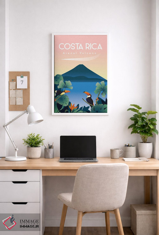 تابلو دکوراتیو کاستاریکا اثر عمر اسکالانته - D3W