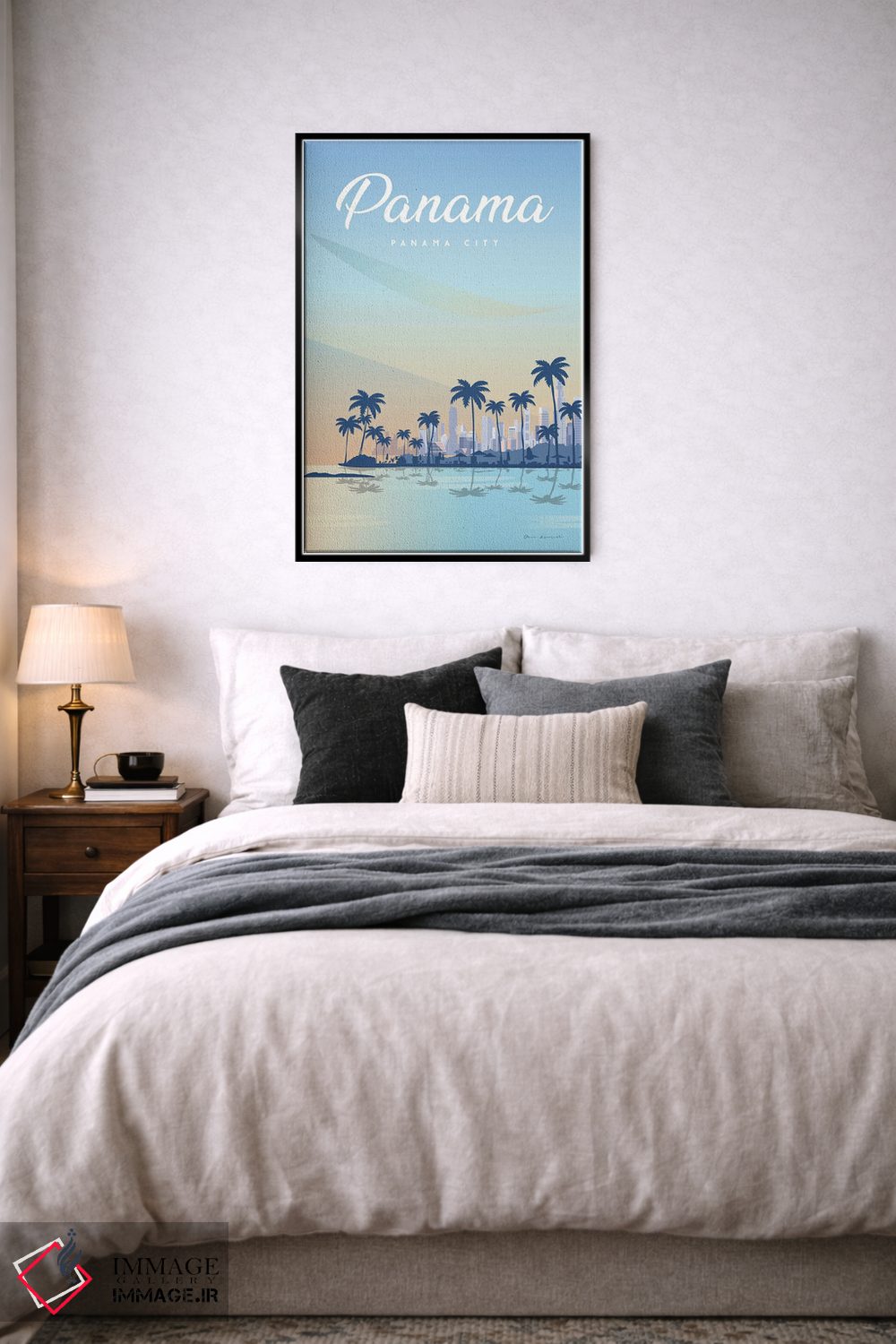 تابلو دکوراتیو پاناما اثر عمر اسکالانته - D6B